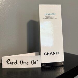 CHANEL LA MOUSSE Camellia Cleanser NEW